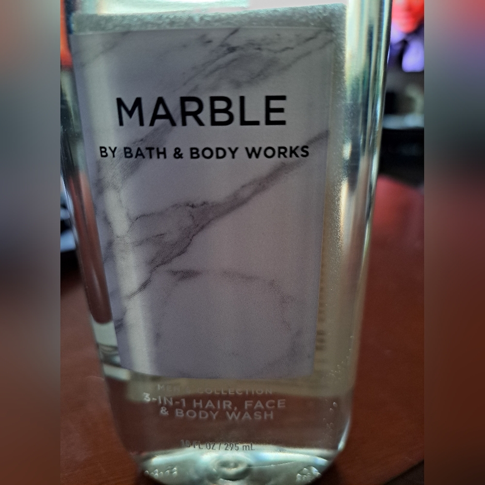 Marble body wash